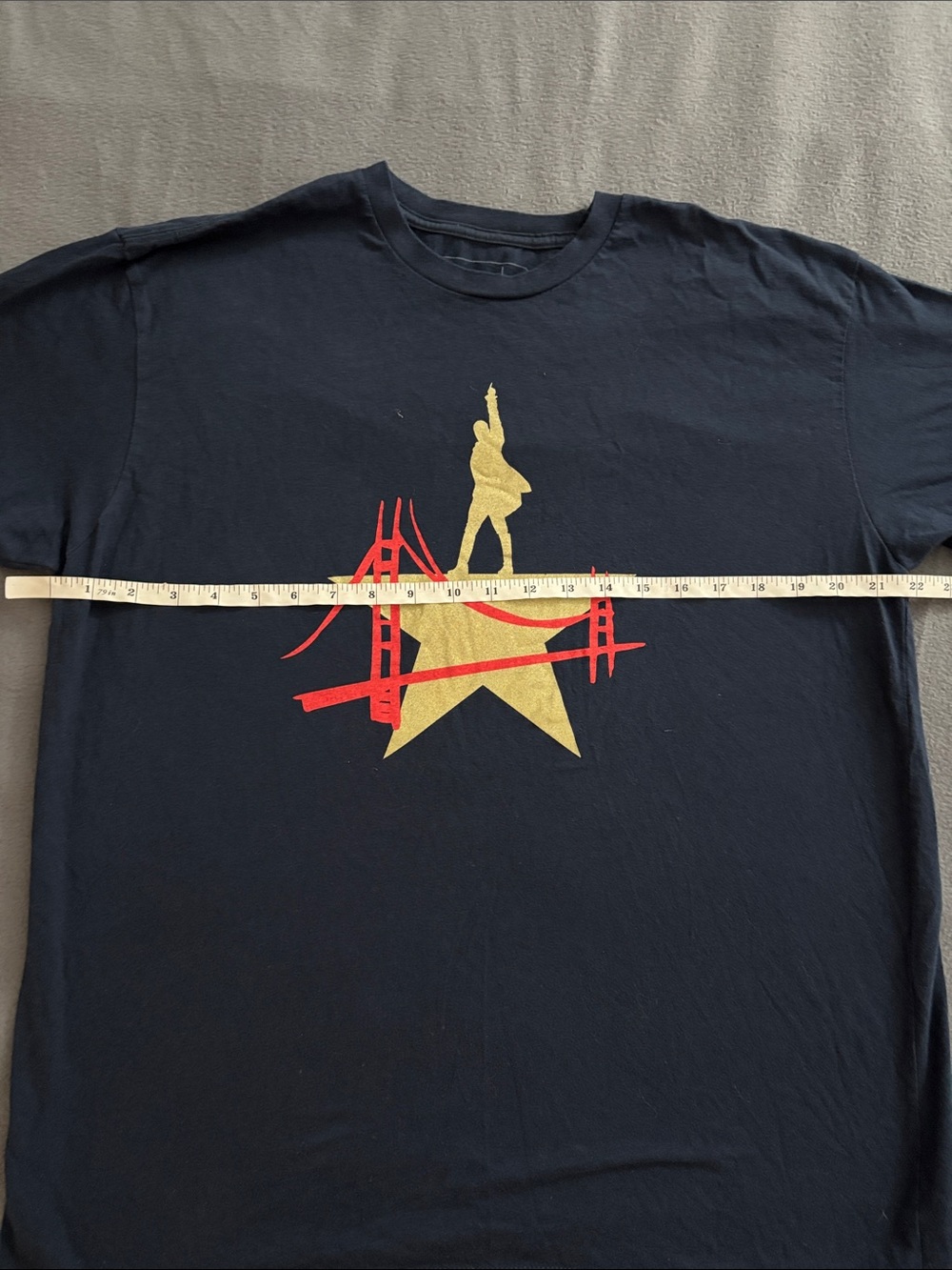 Hamilton San Francisco Graphic Tee Black XL Broadway Musical Shirt - Picture 4 of 8